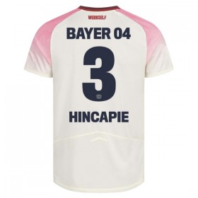 Fotbalové dres Bayer 04 Leverkusen Piero Hincapie 3 Venkovní 2025-26 Krátký Rukáv
